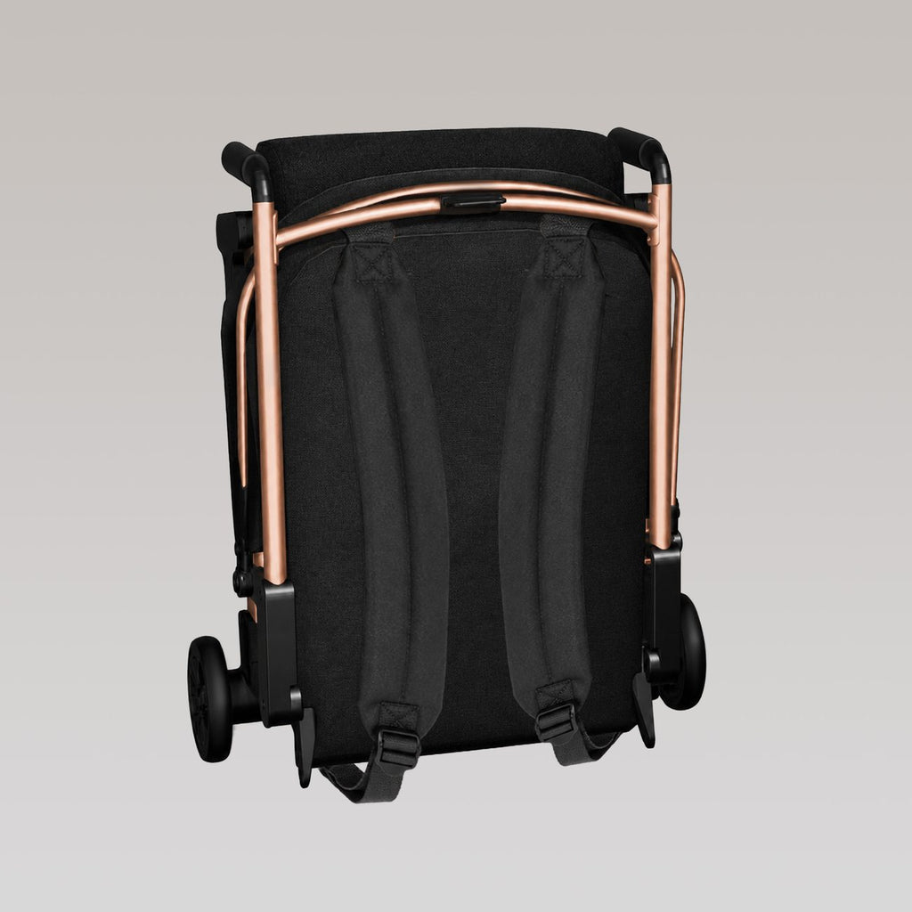 Bonisimo folded and worn as a backpack